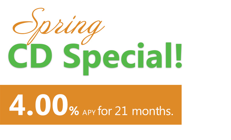 Spring CD Special Image | Team One Credit Union